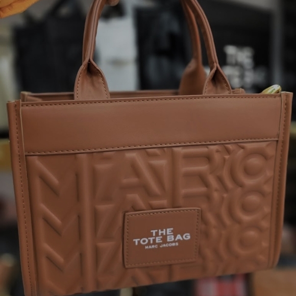Marc Jacobs Handbags - New Marc Jacobs The Tote Bag Monogram Brown Medium Handbag Purse